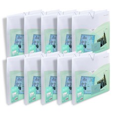 Munhwa Filing System Jellysoft 6 袖珍文檔橫向文件 JS595A-72, 淺豆綠, 10個