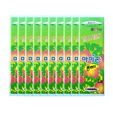 Mamison 長版鬆緊帶橡膠手套, 單一顏色, 10個