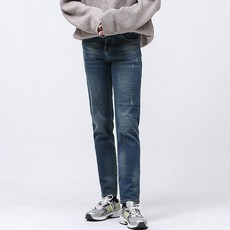 DANGOON 男式拉絨隱藏綁帶彈力牛仔布