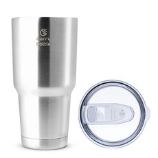 Carry Bottle Monster系列 隨行杯, 鋼鐵銀, 900ml, 1個