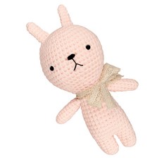 iHanco 動物毛線娃娃DIY組+尾鈴 隨機出貨, 1套, 046皮膚