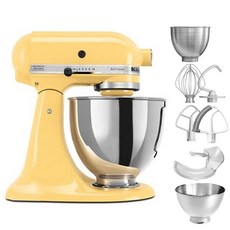 KitchenAid 立式攪拌機 4.8L 5KSM175, 5KSM175PSEMY(黃色)