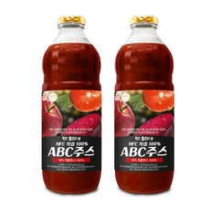 미쁨생활건강 딱좋아 NFC 착즙 ABC주스, 1L, 2개