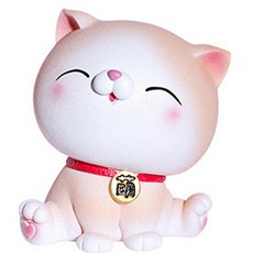 可愛軟綿綿貓咪存錢筒, 粉色的, 1個