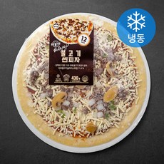 푸딩팩토리 불고기 씬피자 (냉동), 430g, 1개입, 1개