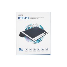 컴스 LCD 전자 메모보드 타블렛, IF619, 혼합색상