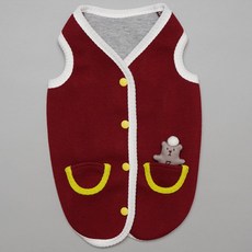 Bydamsumi小狗熊朋友背心, 勃艮第