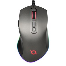 COX Coxes 3325 RGB遊戲有線滑鼠 CM98, 深灰色