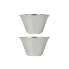HoReCa 露營用不鏽鋼醬料碗 S號, 單色, 2個