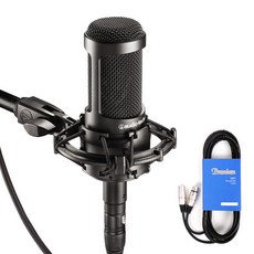 audio-technica 鐵三角 麥克風 + 高端 MBTA 線纜 3m, 麥克風 (AT2035)