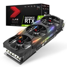 PNY XLR8 지포스 RTX 3080 그래픽카드 (제이씨현), VCG308010TFXMPB