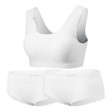 pudding underwear 少女內衣+內褲2入組