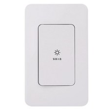 CHEIL ELECTRIC 單開關面板 20A 白色, 1個