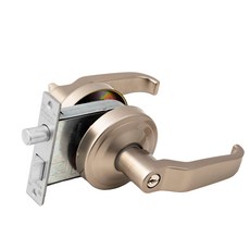 ASSA ABLOY 帶鍵前門的旋鈕畫廊灰色, 1個