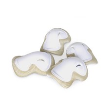 M motors Urban Junior 膝蓋+手肘自行車護具, 奶茶