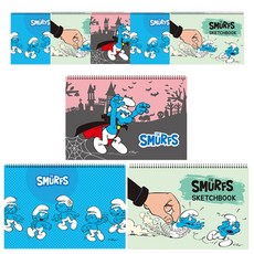 DADA 頑皮藍色小精靈素描本, 345 x 247 mm, 26張