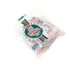 TINAPICNIC 一次性三進鋁箔盤 100 x 15 mm, 1000入, 1個