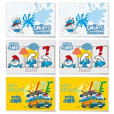 Dada調皮的藍色小精靈撕頁素描本 6本, 345 x 247 毫米, 30張