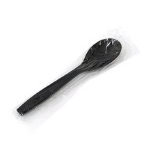 TINAPICNIC 獨立包裝湯匙 黑色, 1件, 300個