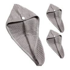 乾髮巾, 暖灰色, 3個