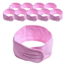 基本款髮帶, 粉紅色, 10個