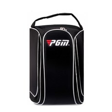 PGM GOLF 輕便透氣高爾夫球鞋袋 XB002, 黑色