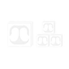 누아트 프리미엄 갤럭시 버즈라이브 메탈철가루 방지스티커 4개입, 실버