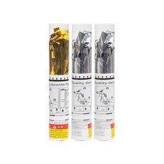 조이파티 웨딩폭죽 은박꽃가루폭죽 골드 + 실버 2p, 혼합색상, 1세트