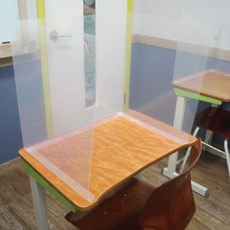 희망화일 다용도 가림판 특대형 50p, 투명