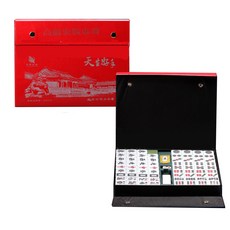 Honey Game高級麻將 144張 32mm+骰子 2顆+餘牌 2張+風牌組, 黃色的