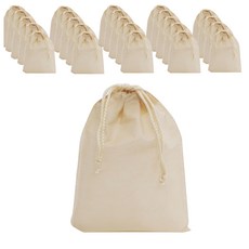 彩色不織布防塵袋 40*45cm, 淺褐色的, 25個