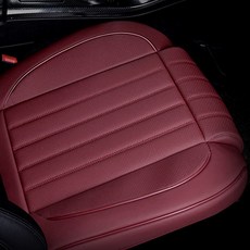 Benbia 腿部支撐坐墊 前座 00430 + 固定用前後掛鉤 4件組, 深紅色, 1套