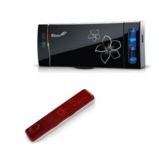 CLEAN WELL 3分鐘沙漏情調燈牙刷清潔器+便攜式牙刷清潔器 BIO-201, 單品, 混色