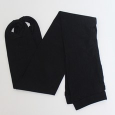 CHORUS LINE 素色修身踩腳式高爾夫褲襪, 黑色的