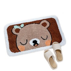 防滑動物浴室腳踏墊 50 x 80 cm, TYPE 05, 1個