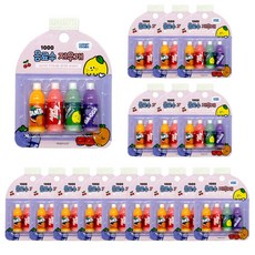 Pinkfoot 飲料造型橡皮擦 4入, 16個, 混色