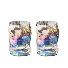 Bormioli Rocco Table Art Zen 極光玻璃威士忌杯, 2個