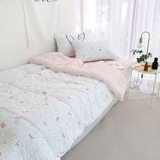 兒童防塵莫代爾親膚被, 粉色