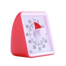 靜音計時器時鐘, 紅色的, 1個