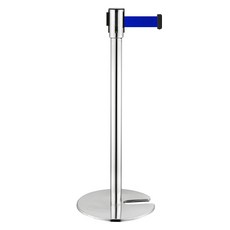 藍帶重疊式不銹鋼屏障, 1個