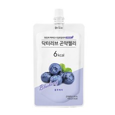 Dr.Liv 蒟蒻果凍即飲包 藍莓口味, 150g, 10包