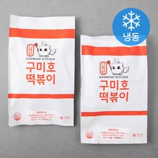 구미호 떡볶이 (냉동), 497g, 2개