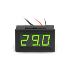 DC 4.5~15V 電源 數位溫度計 MG906, 綠色, 1個