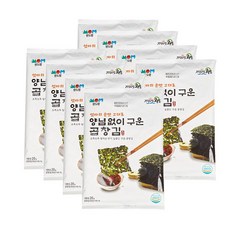 Wandomom 無調味烤海苔, 20g, 8包