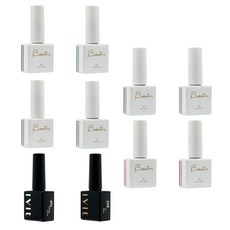 IVIt Bettertone FALL IN LOVE指甲油組 10入, 灰藍+灰黃+灰綠+灰紫+灰粉+灰橘+灰棕+灰棕, 1套