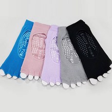 Health Yoga露趾露背防滑瑜珈襪 5件組