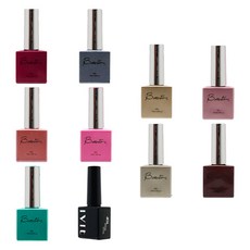 IVIt HEY! DISCO COLLECTION美甲底膠 10入組, 10色, 1組