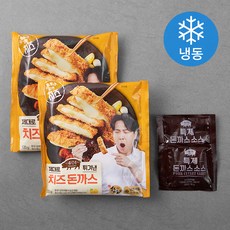 사공일번지 치즈돈까스 120g + 소스 30g x 2팩 (냉동), 1세트