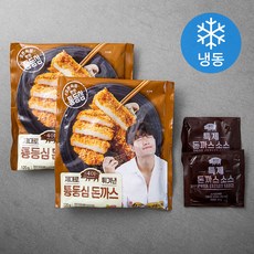 사공일번지 통등심돈까스 120g + 소스 30g x 2팩 (냉동), 1세트