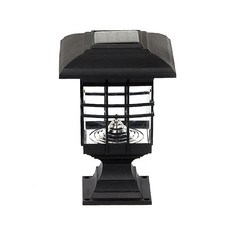 MIREU 太陽能LED格子花園燈, 白色的